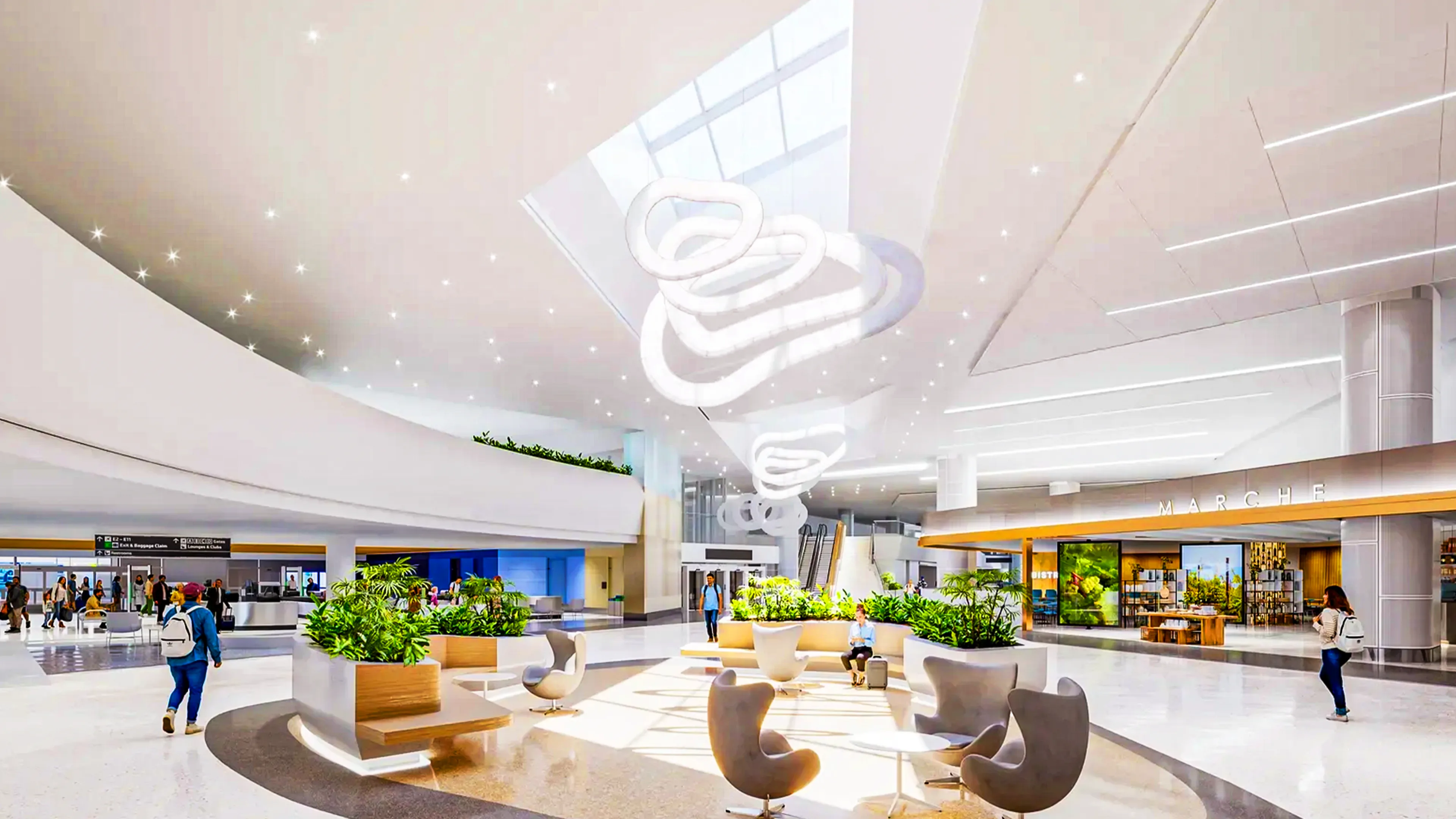 A $2.6B terminal reshapes SFO with new widebody gates, seismic upgrades, and 200,000 sqft of retail space.